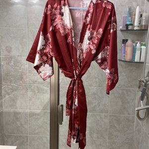 Red Get Ready Robe